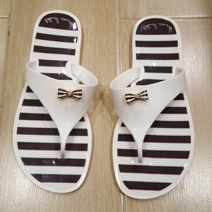Flip flops, size 6, HANRI BENDEL